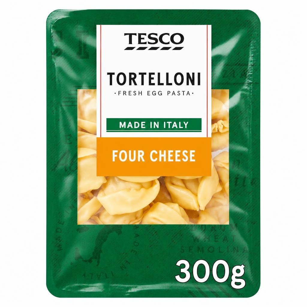 Tesco Four Cheese Tortelloni 300G