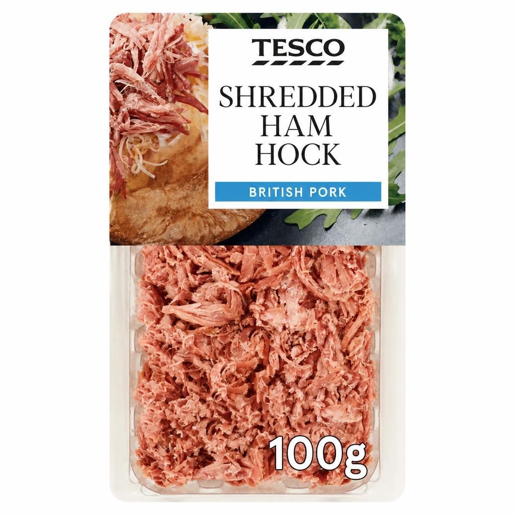 Tesco Shredded Ham Hock 100G