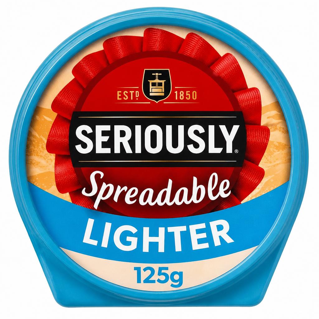 Seriously Spreadable Lighter Cheese Spread 125g