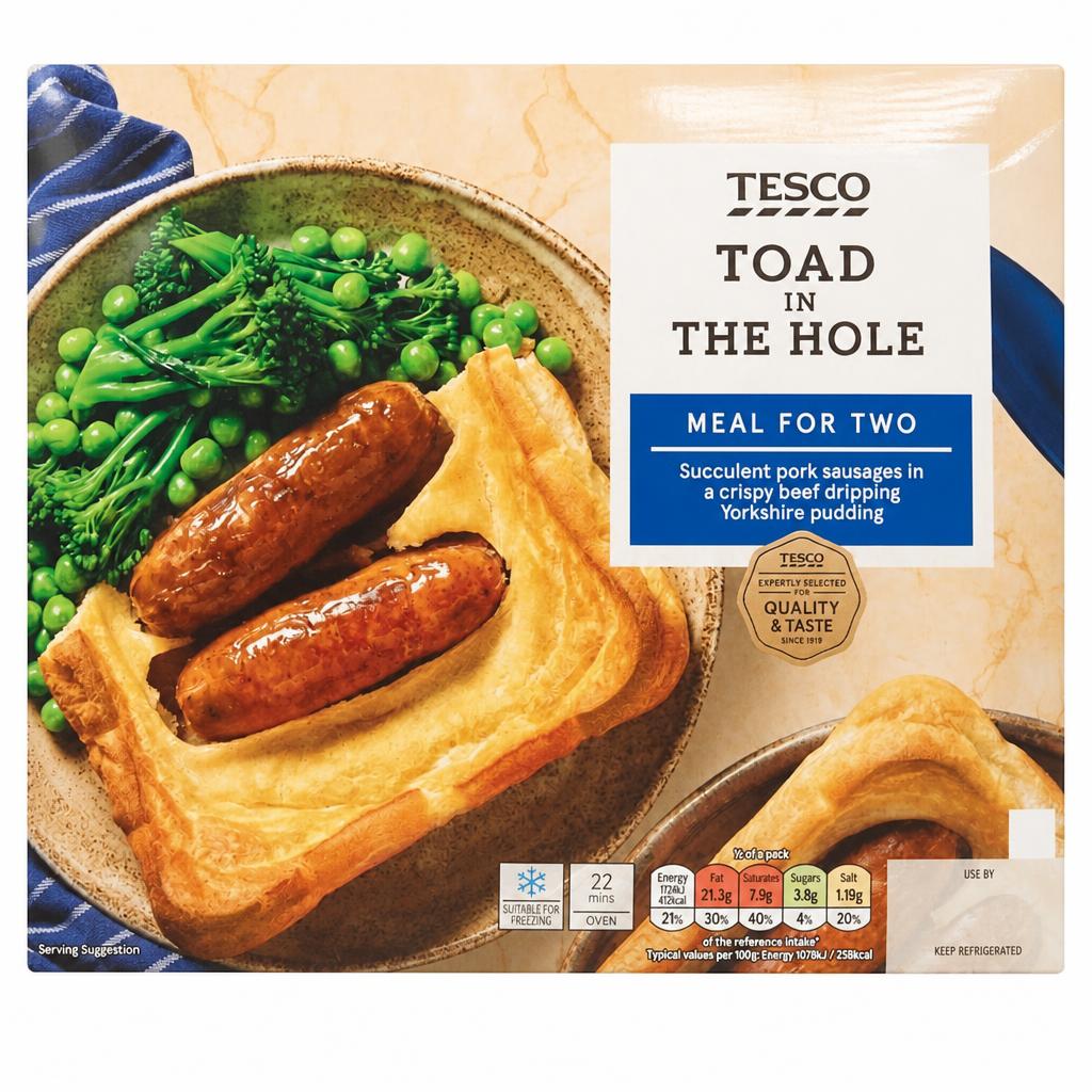 Tesco Toad In The Hole 340G