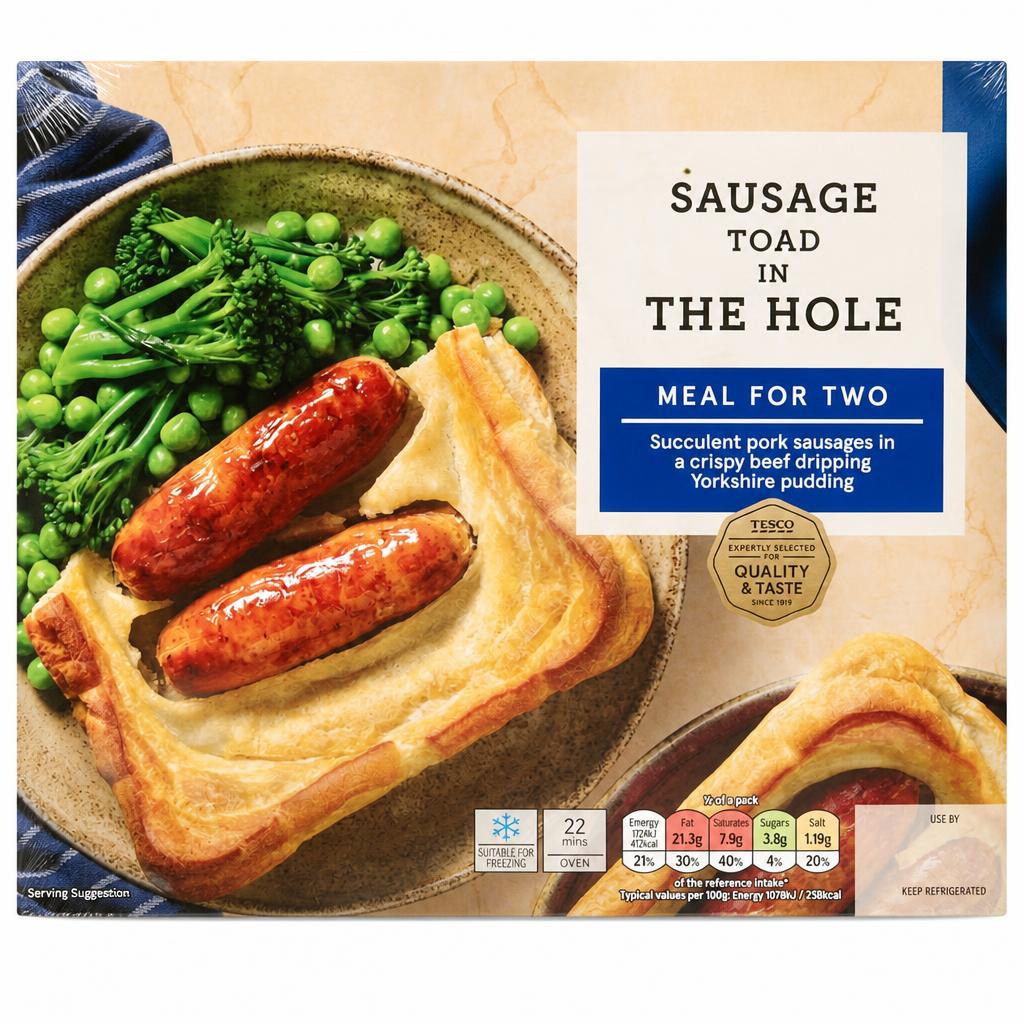 Tesco Toad In The Hole 340G