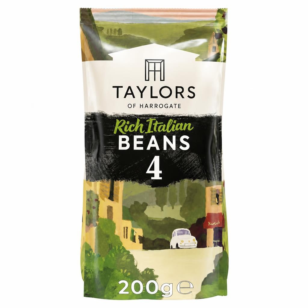 Taylors Rich Italian Roast Coffee Beans 200G
