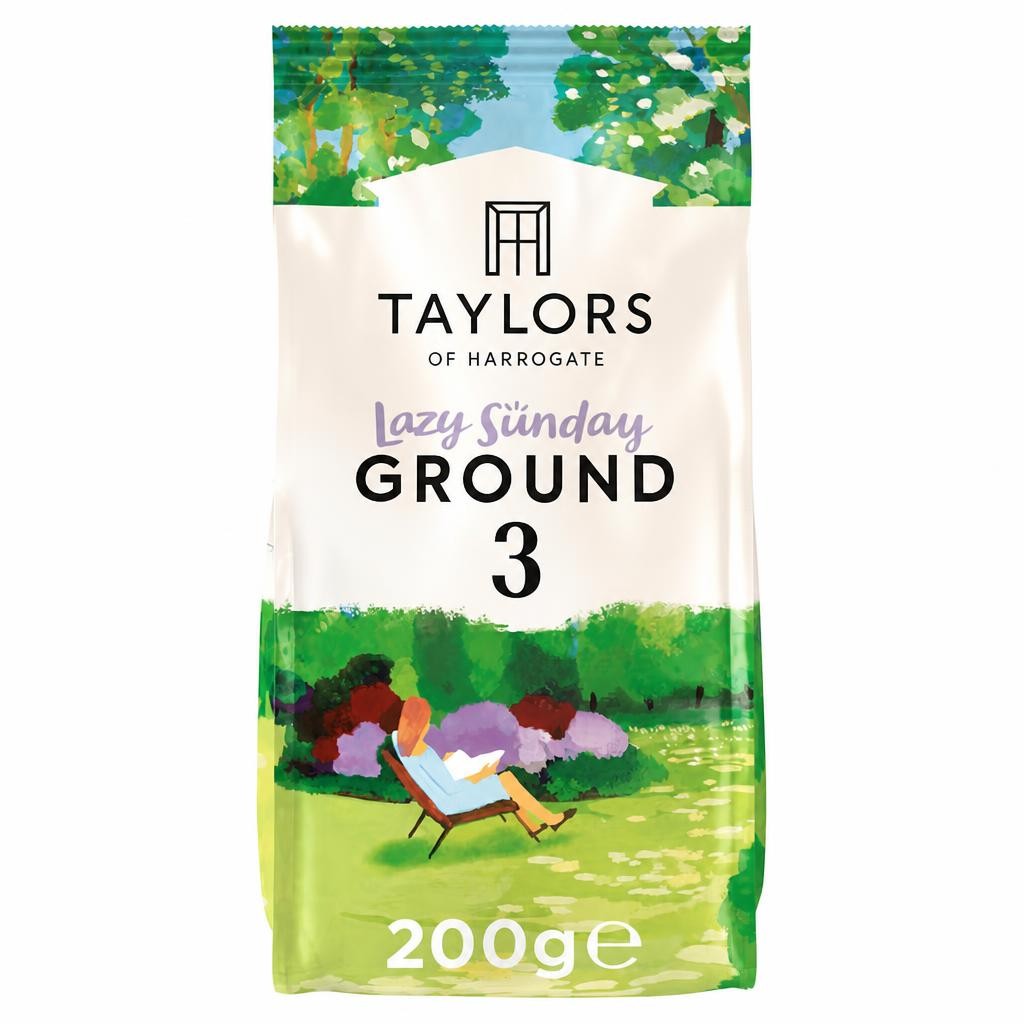 Taylors Lazy Sunday Roast Ground Coffee 200G