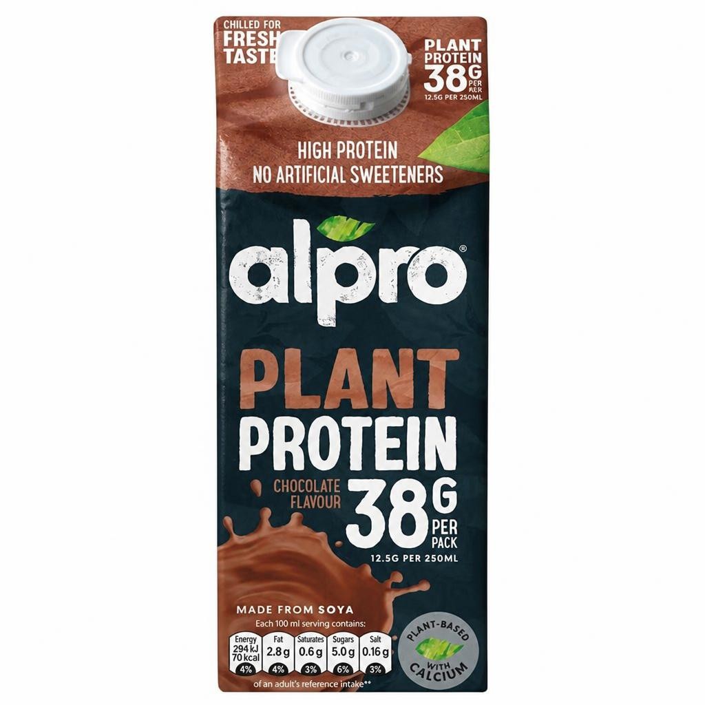 Alpro 38g High Protein Soya Chilled Dairy Free Chocolate Drink 750ml