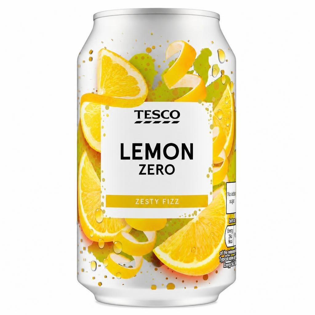 Tesco Lemon Zero 330ml