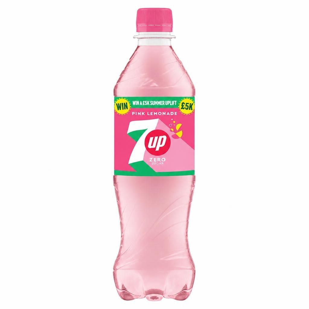 7Up Pink Lemonade Zero Sugar 500ml
