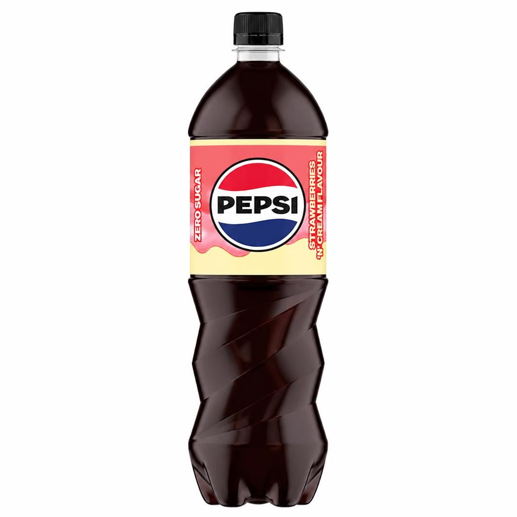 Pepsi Treats Strawberry & Cream 1.25L