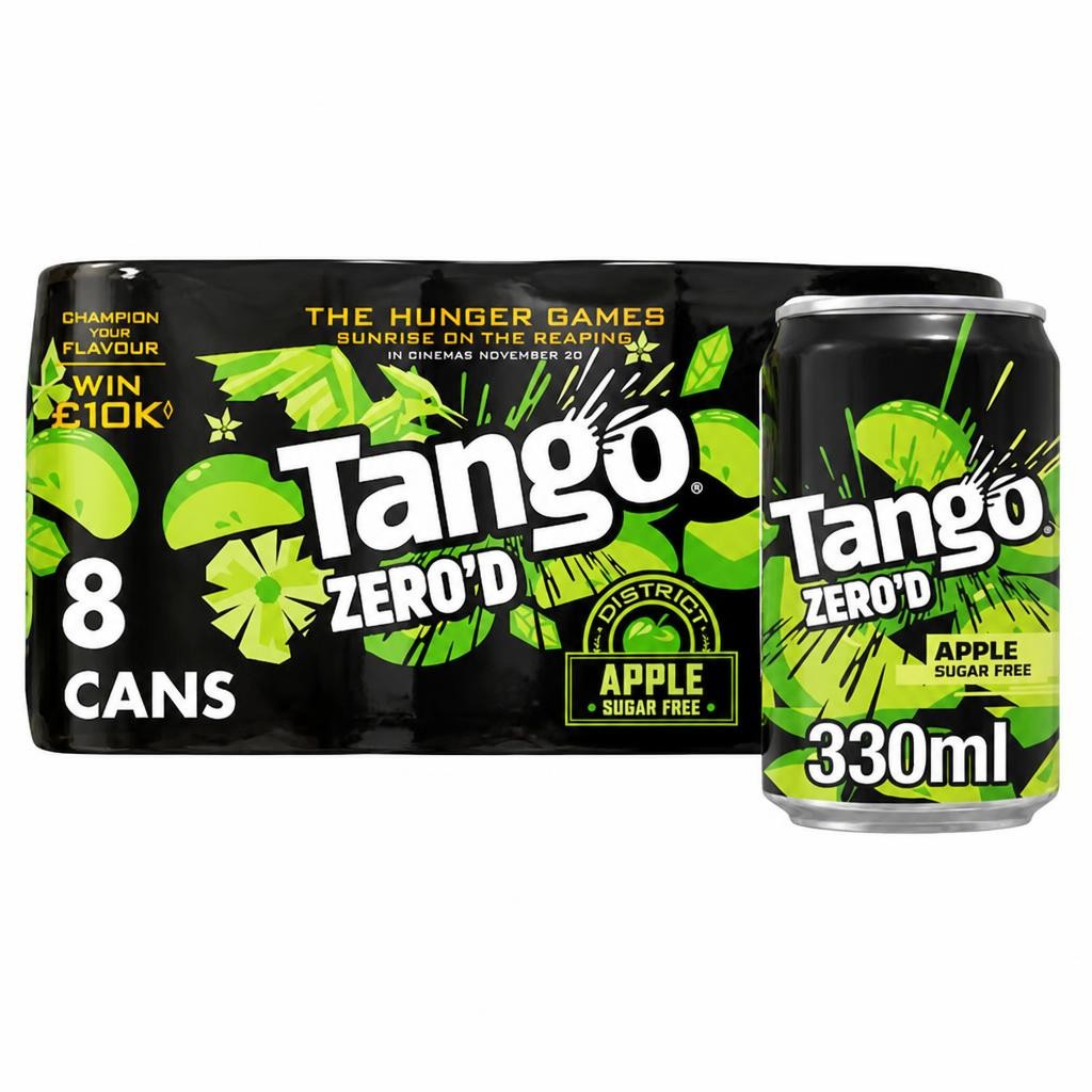 Tango Apple Sugar Free Cans 8 x 330ml