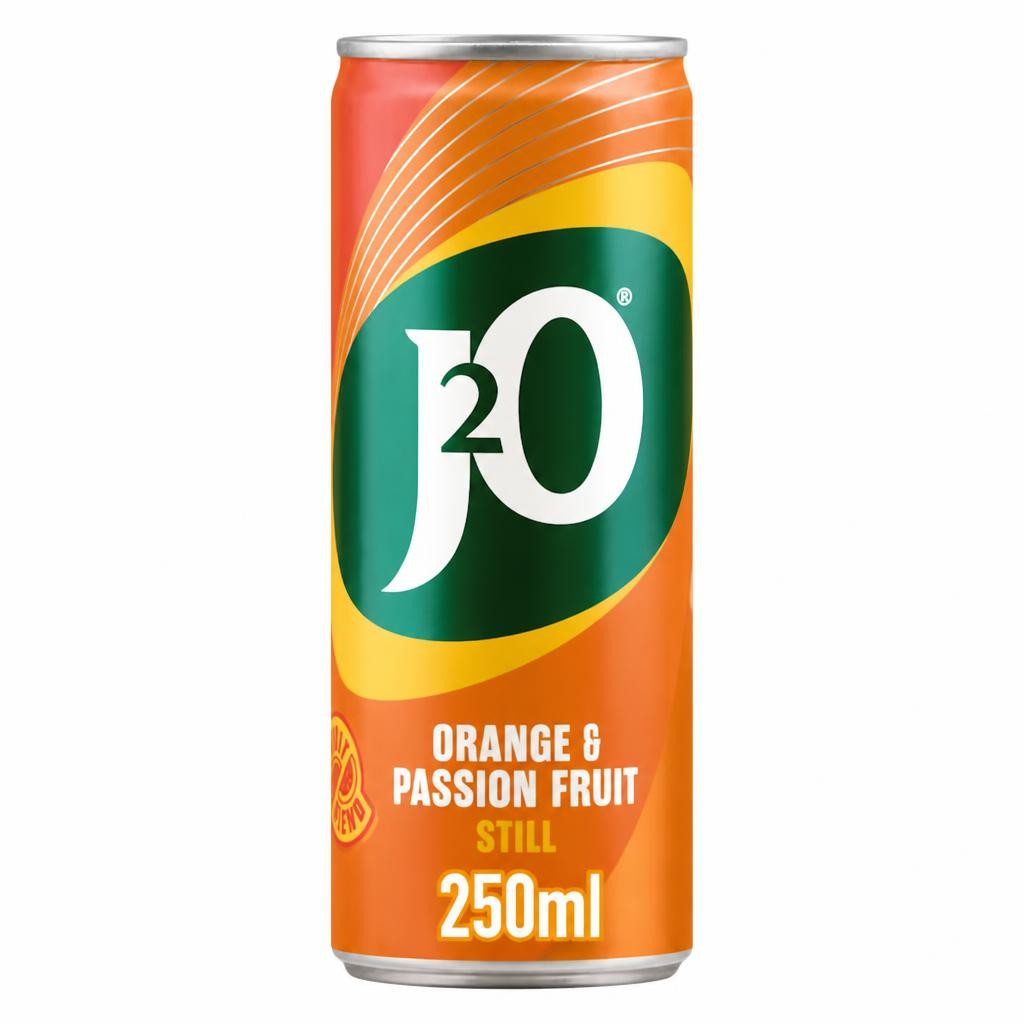 J2O Orange & Passion Fruit 4x250ml