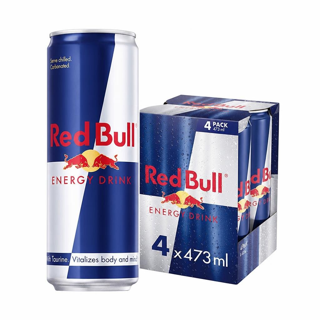 Red Bull Energy Drink 4 X 473Ml