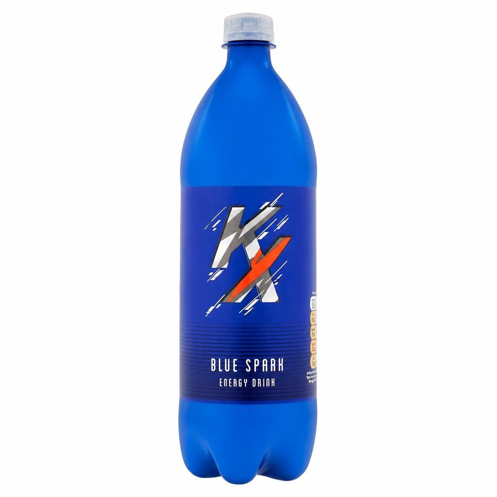 Kx Blue Spark Energy Drink 1L 1L