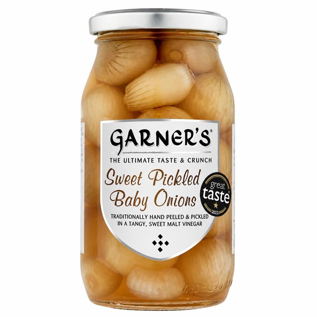 Garners Sweet Baby Onions 454G