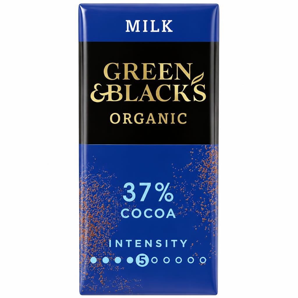 Green & Black's Organic Milk Chocolate Bar 90g