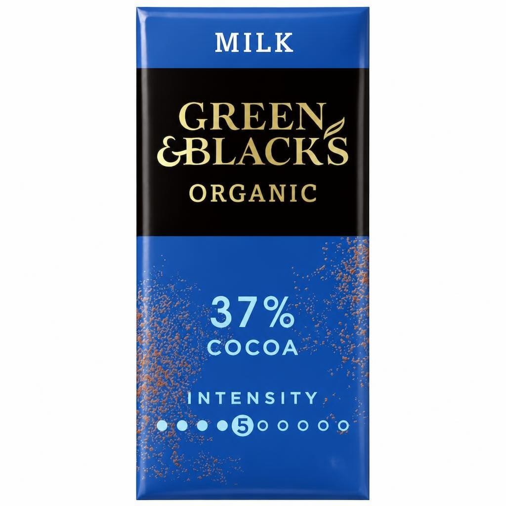 Green & Black's Organic Milk Chocolate Bar 90g