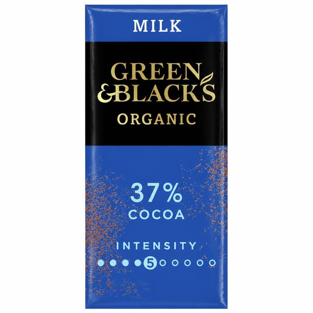 Green & Black's Organic Milk Chocolate Bar 90g