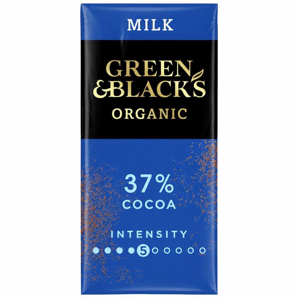 Green & Black's Organic Milk Chocolate Bar 90g
