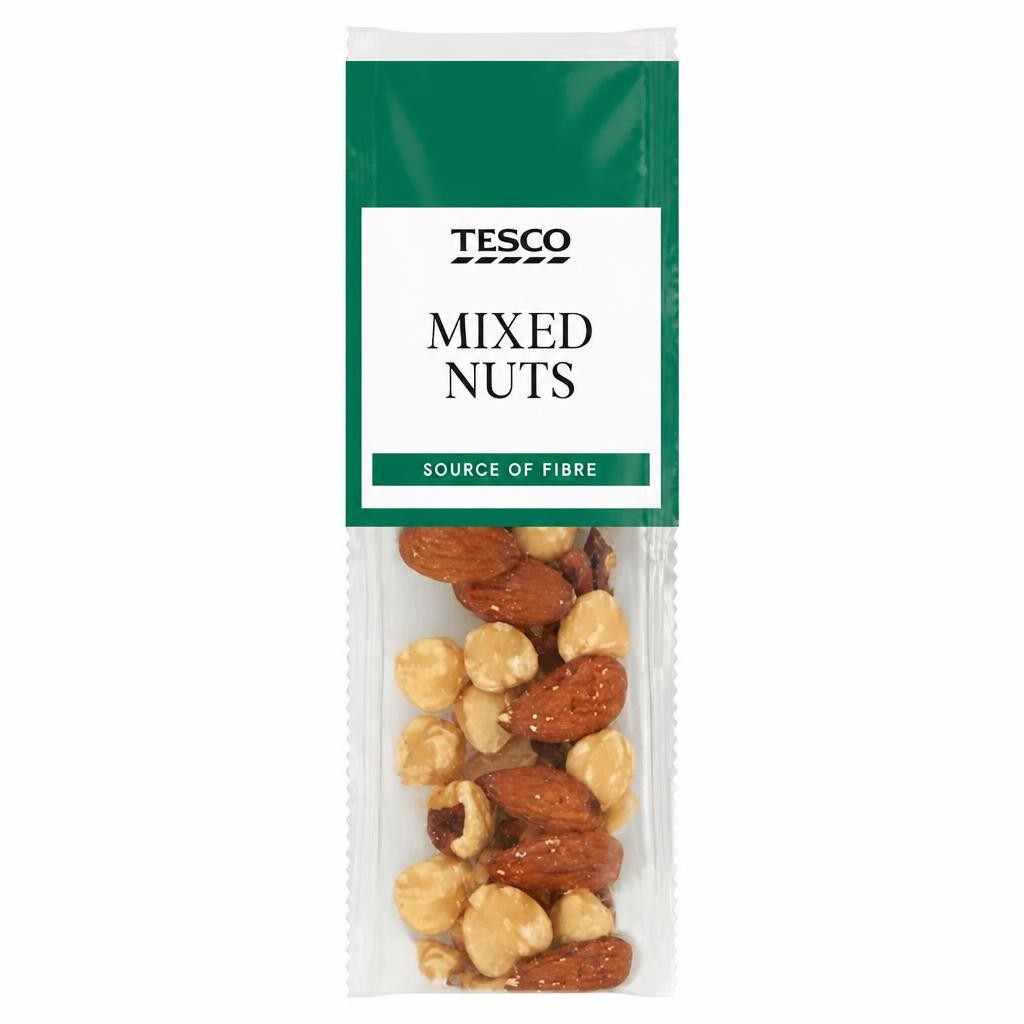 Tesco Mixed Nuts & Pecans 25G