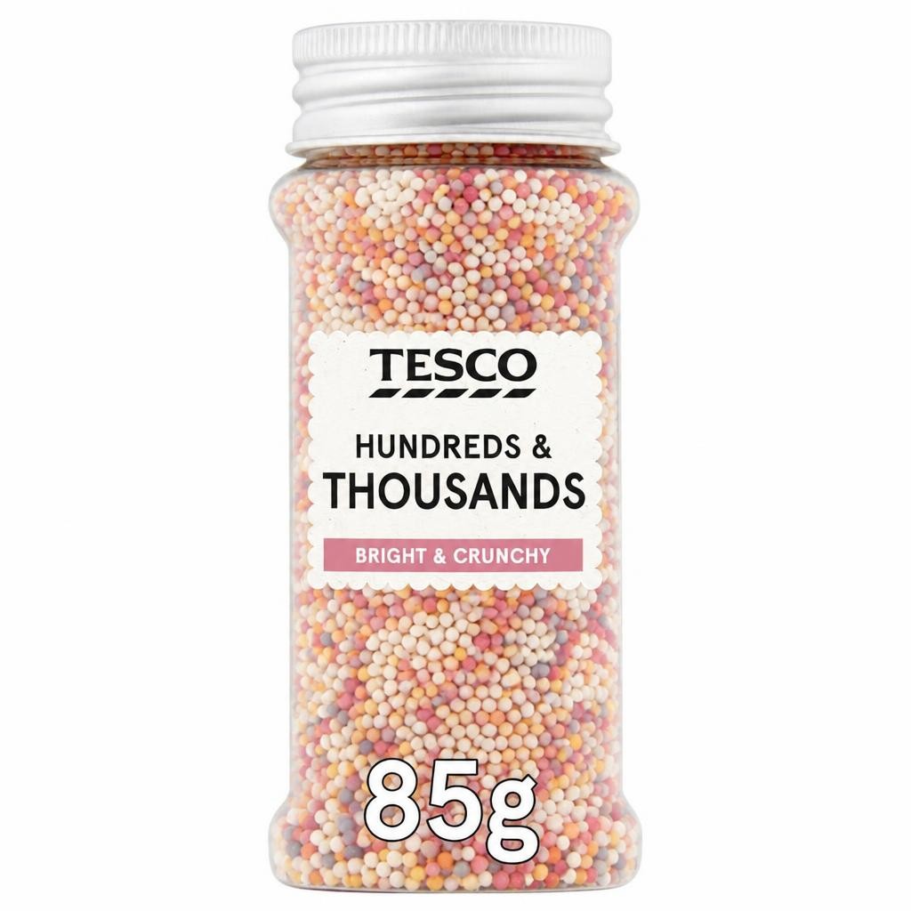 Tesco Hundreds & Thousands Sprinkles 85g