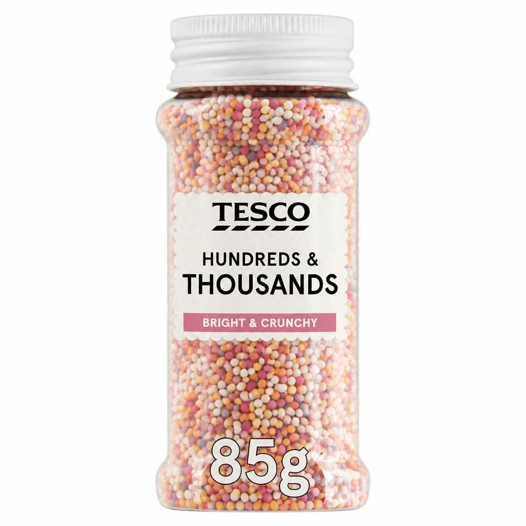 Tesco Hundreds & Thousands Sprinkles 85g