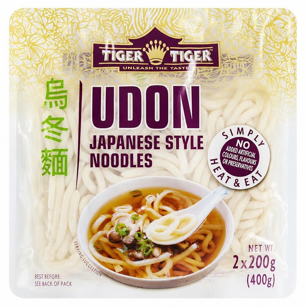 Tiger Tiger Udon Japanese Style Noodles 400G