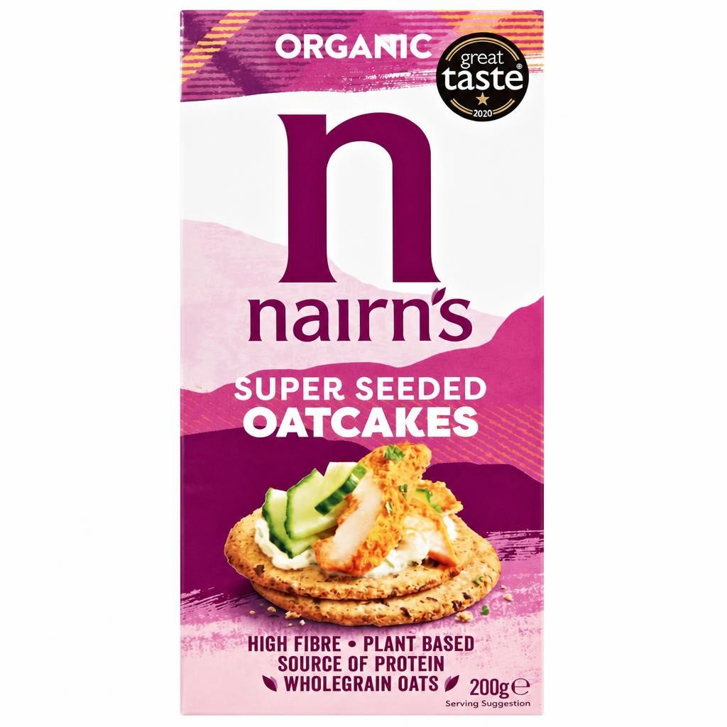 Nairn's Super Seeded Oatcakes 200G