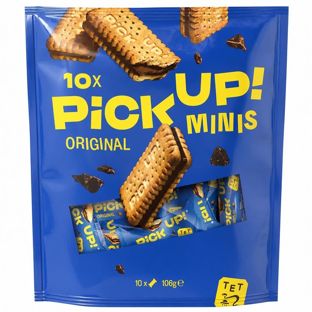 Bahlsen Pick Up! Minis Milk Chocolate 10.6Gx10