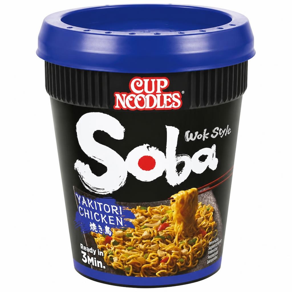 Nissin Cup Noodles Soba Wok Style Yakitori Chicken 89g