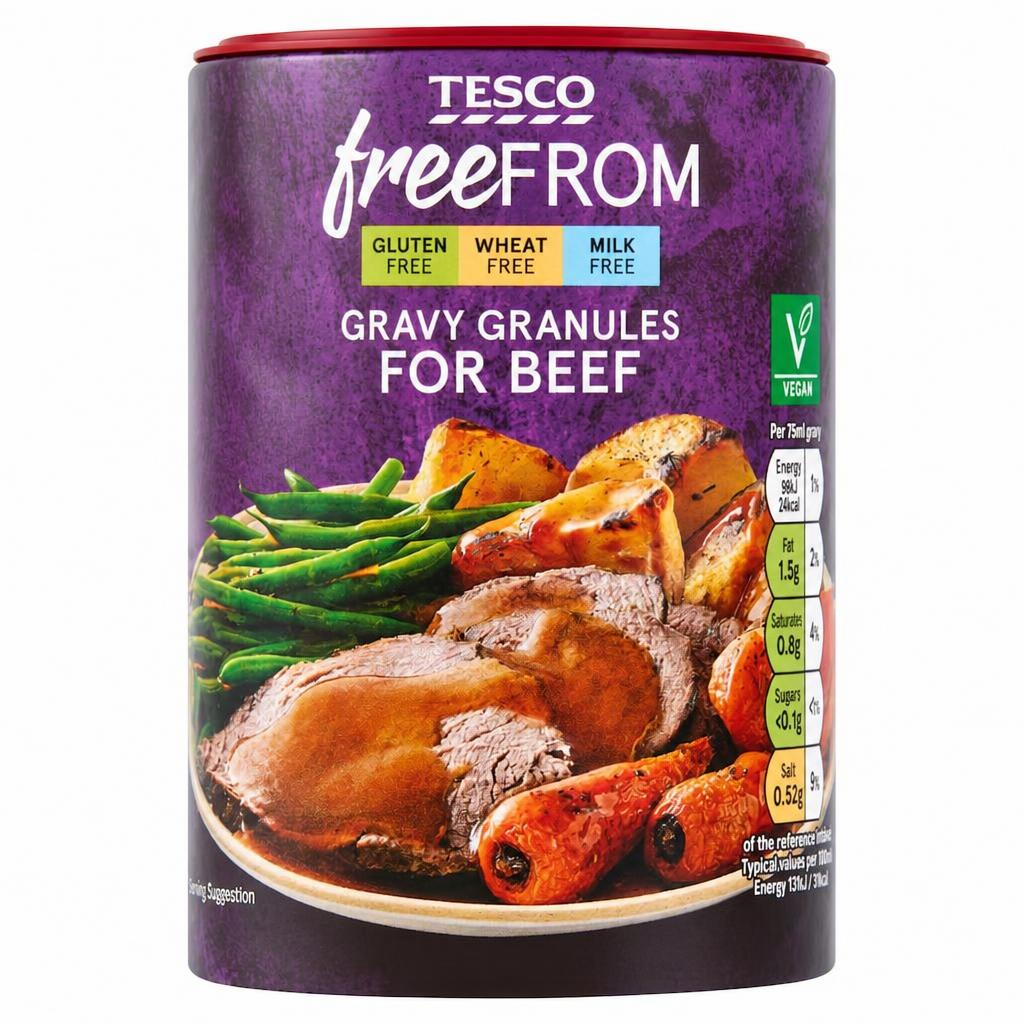 Tesco Free From Gravy Granules For Beef 170g