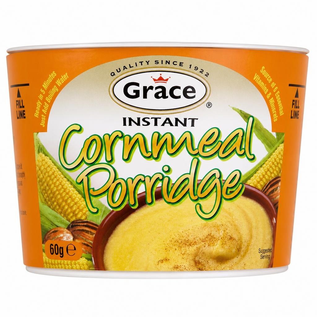 Grace Instant Cornmeal Homestyle Porridge 60G