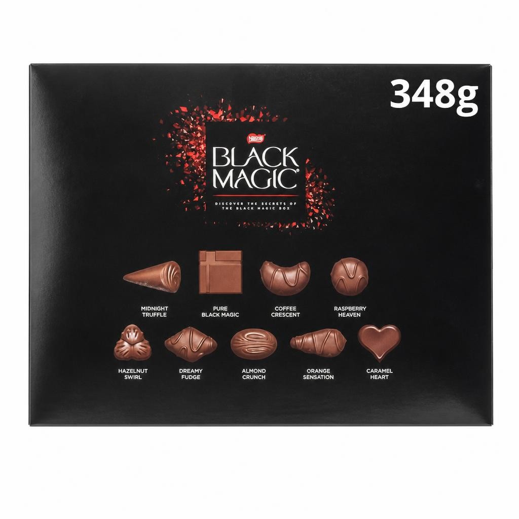 Black Magic Dark Chocolate Box 348g