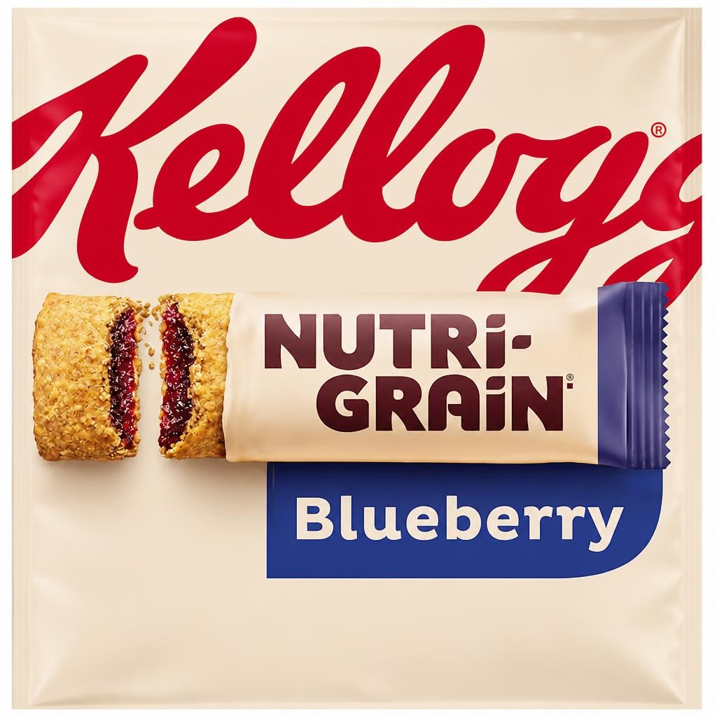 Kellogg's Nutri-Grain Blueberry Snack Bars 6x37g