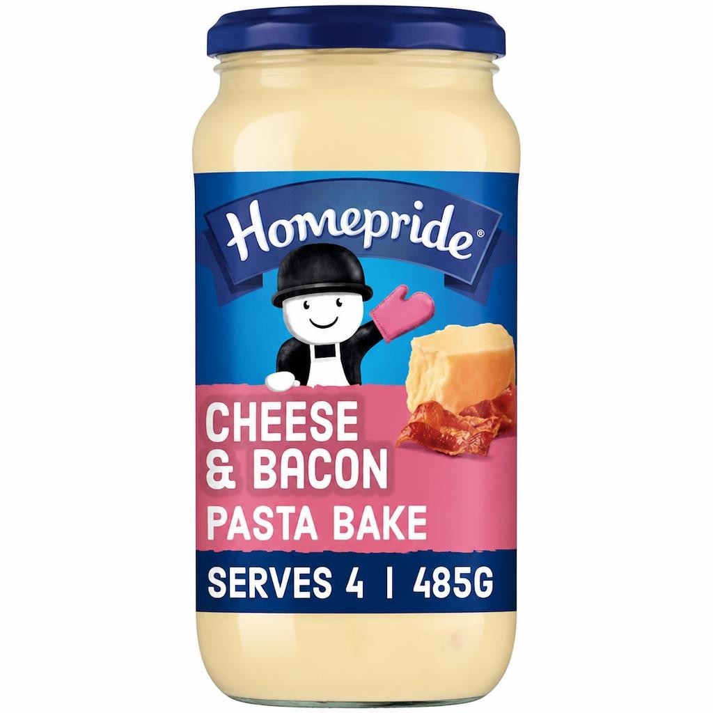 Homepride Cheese & Bacon Pasta Bake Sauce 485g