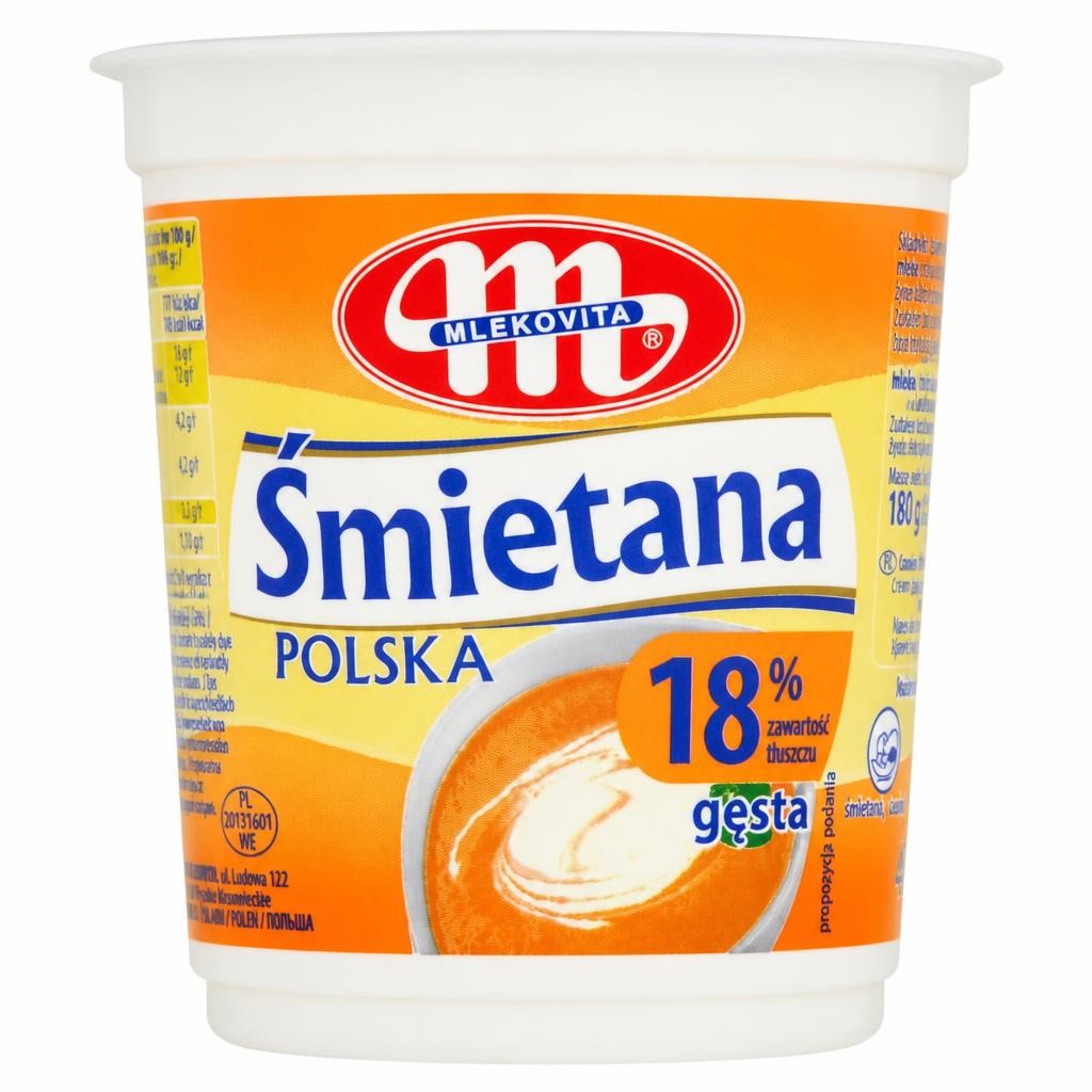 Mlekovita 18% Fat Sour Cream 400G