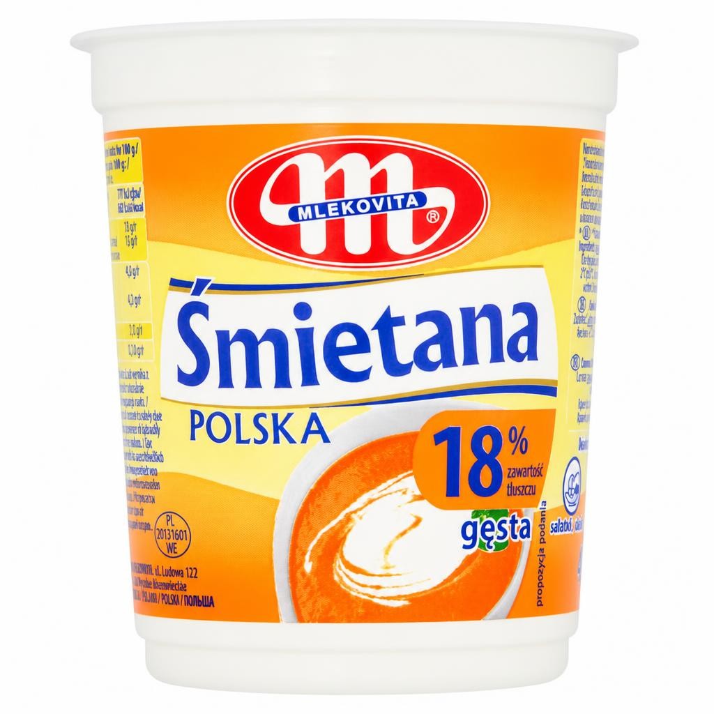 Mlekovita 18% Fat Sour Cream 400G