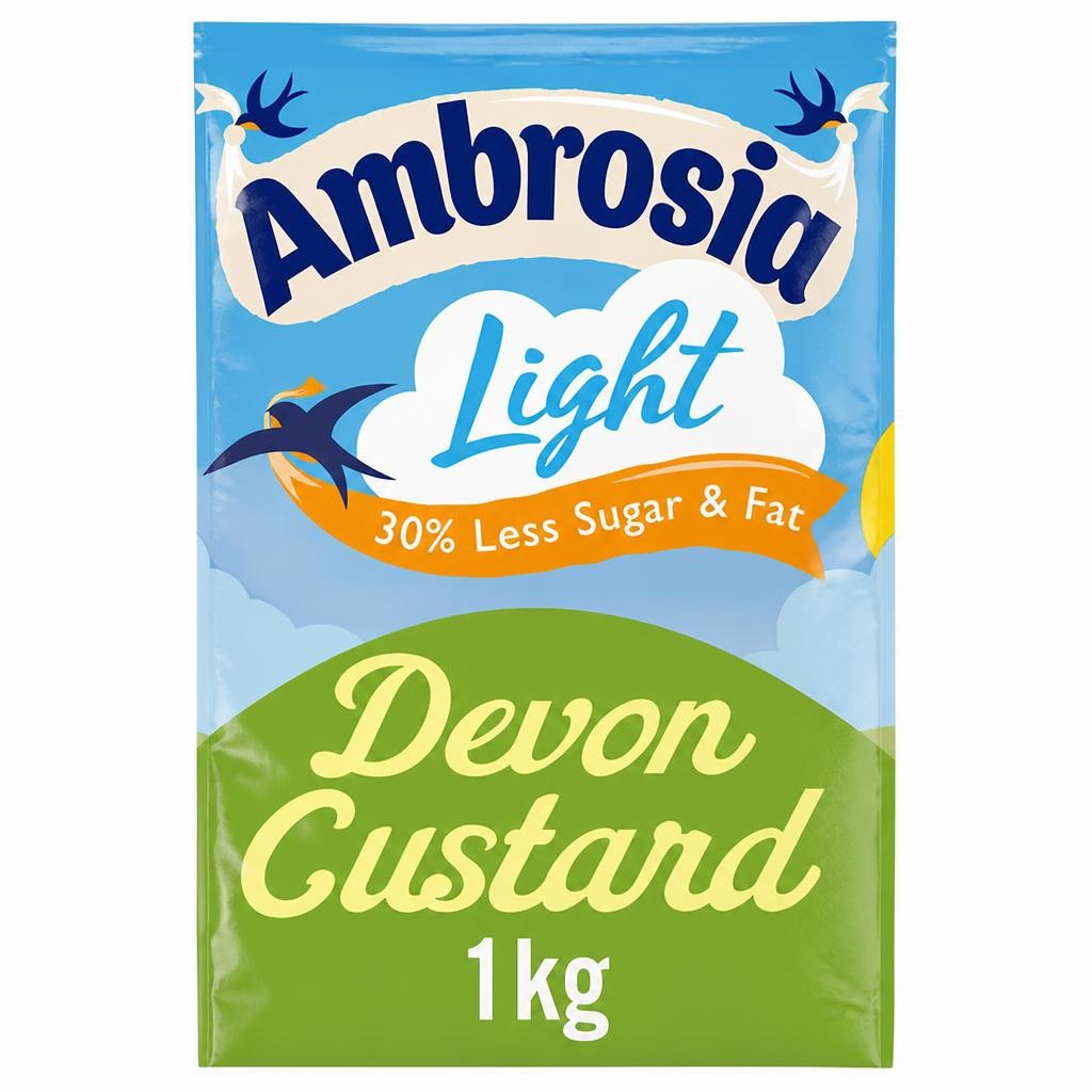 Ambrosia Light Devon Custard 1 Kilograms