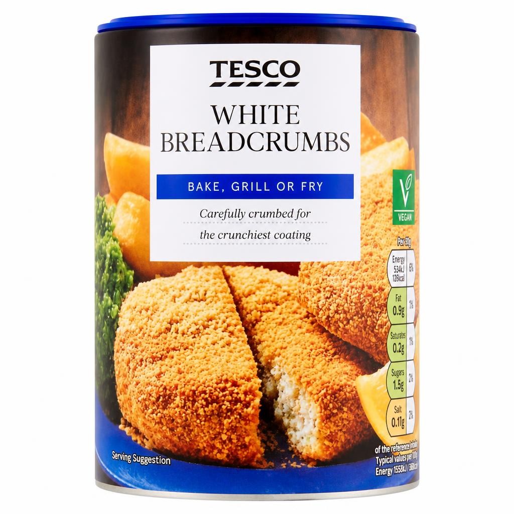 Tesco White Breadcrumbs 175G