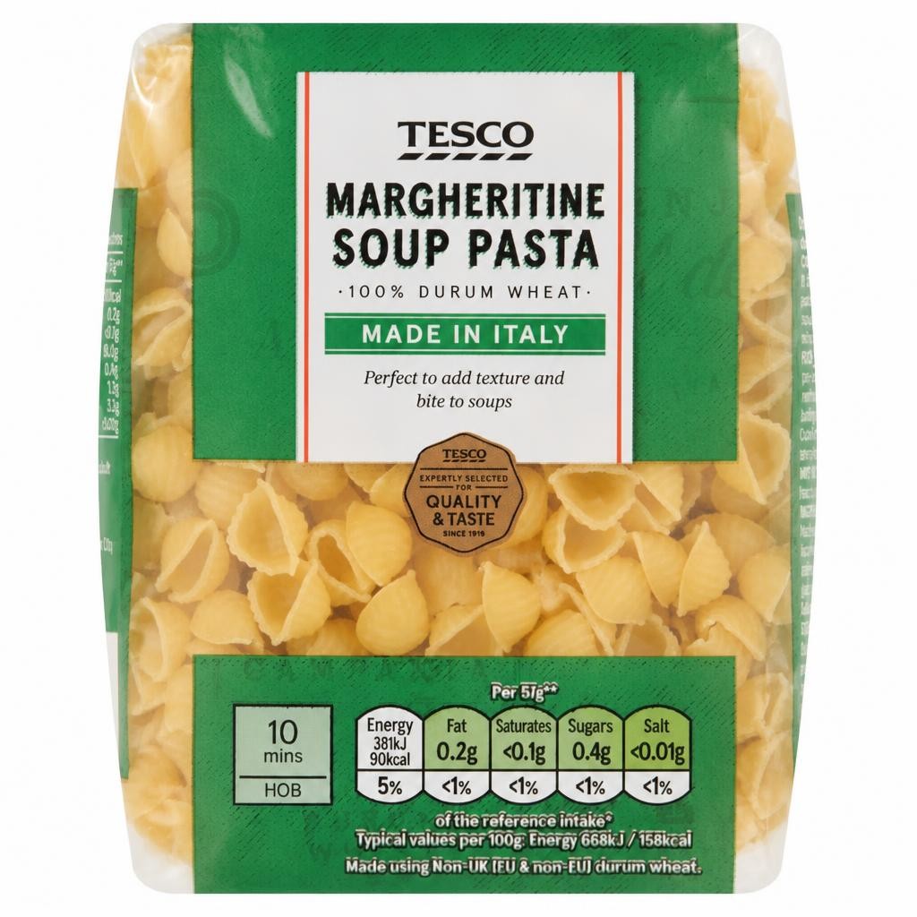 Tesco Margheritine Soup Pasta 250G