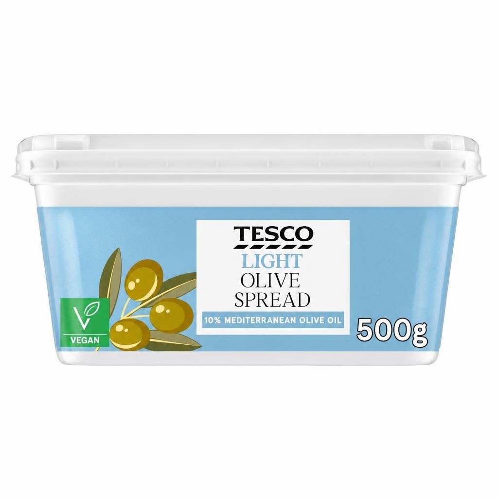 Tesco Light Olive Spread 500G