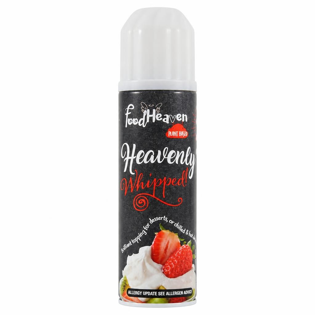 Food Heaven Whipped Spray Cream Vegan 200Ml