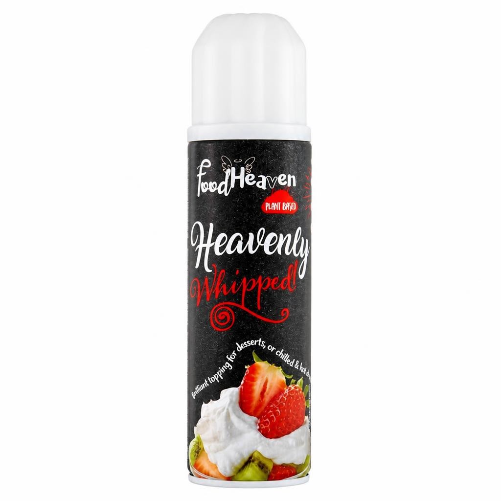 Food Heaven Whipped Spray Cream Vegan 200Ml