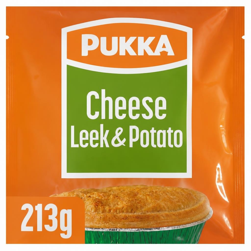 Pukka Veggie Cheese, Leek & Potato Pie