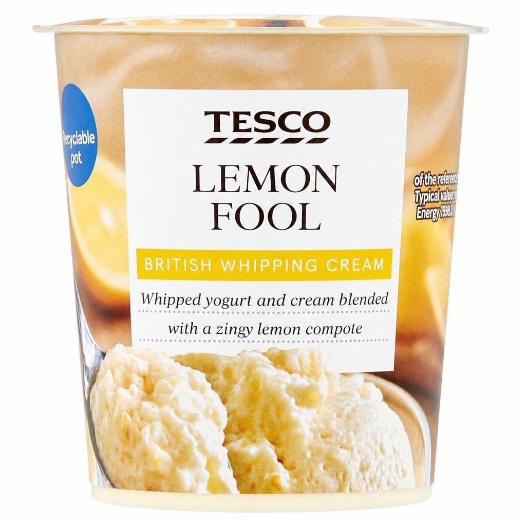 Tesco Lemon Fool 114g