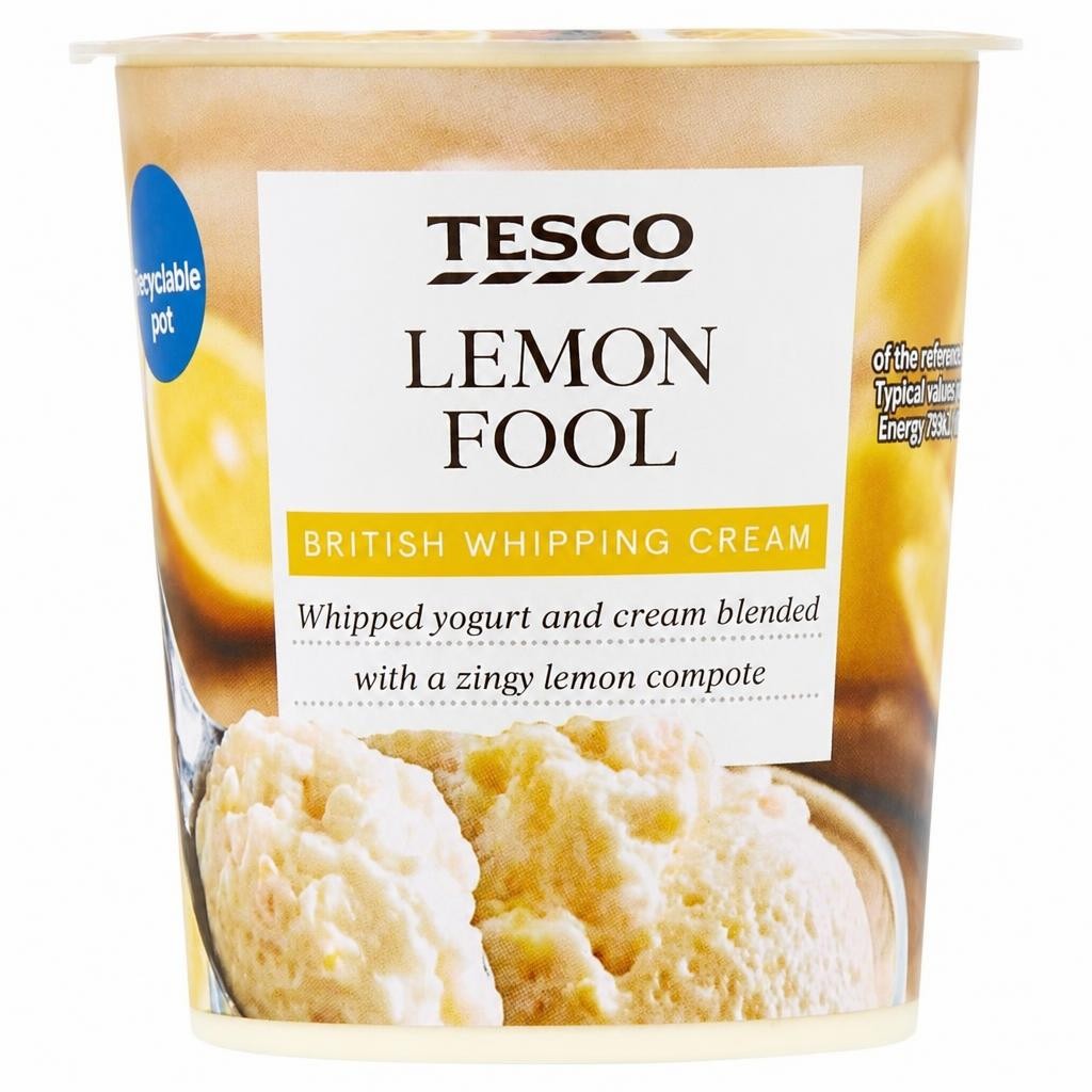 Tesco Lemon Fool 114g