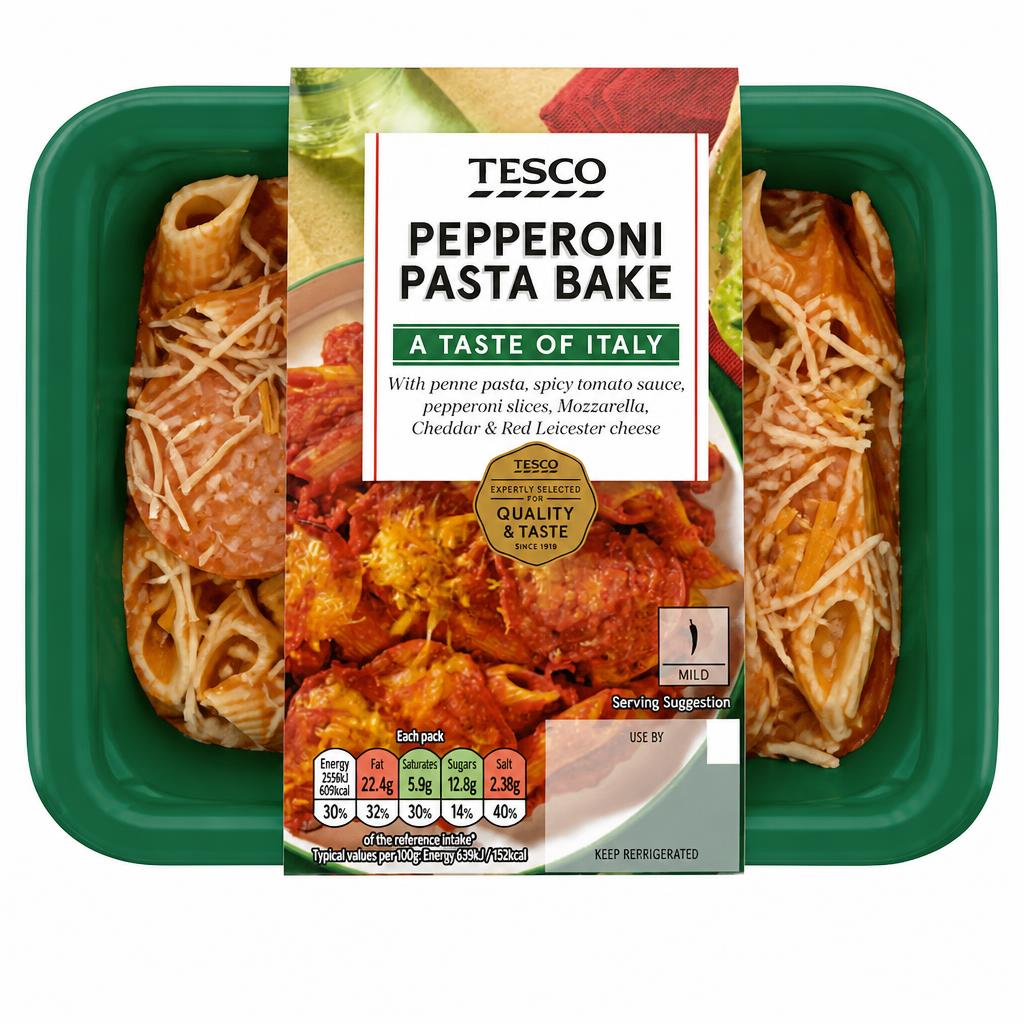 Tesco Pepperoni Pasta Bake 400G