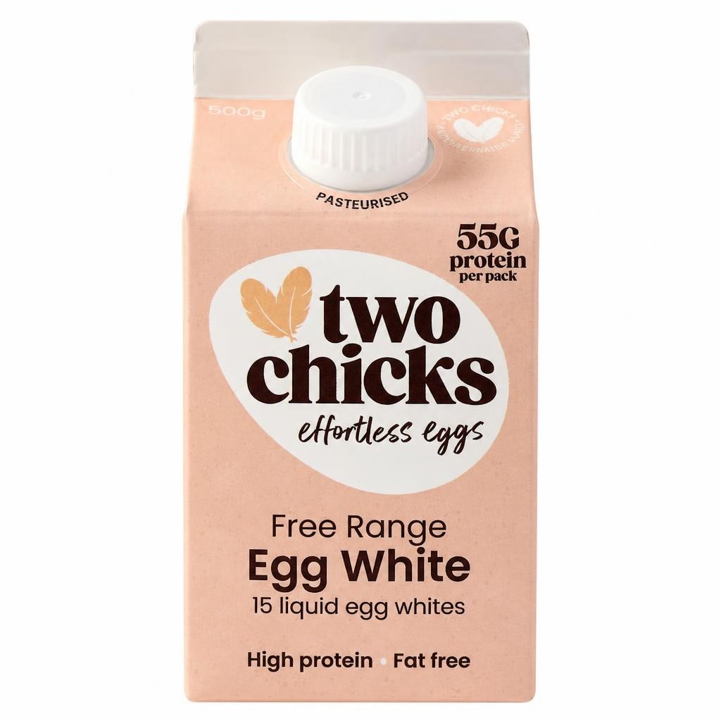 Two Chicks Liquid Egg Whites 500 Ml