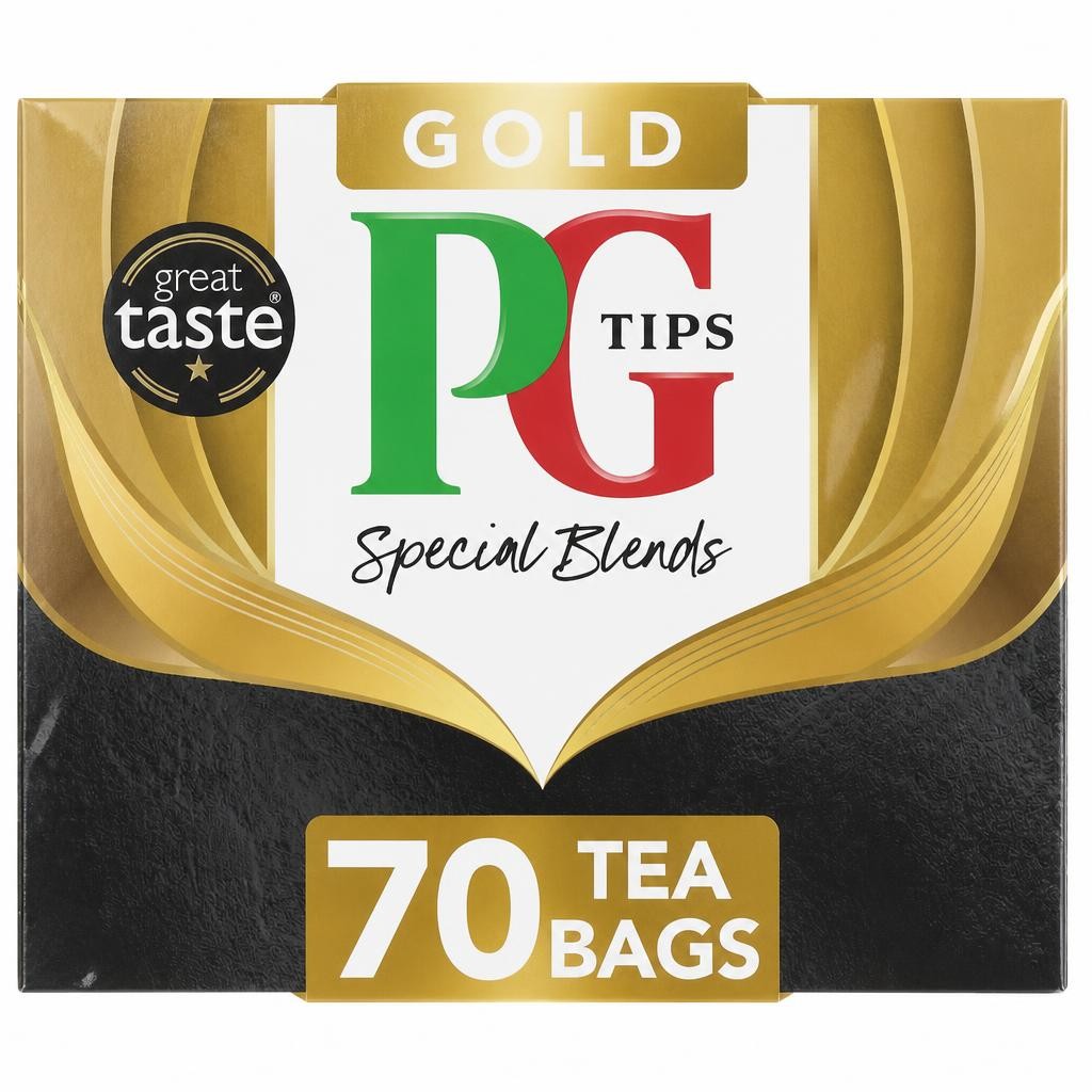 PG Tips Gold Speciality Black Tea 70 Tea Bags 203g