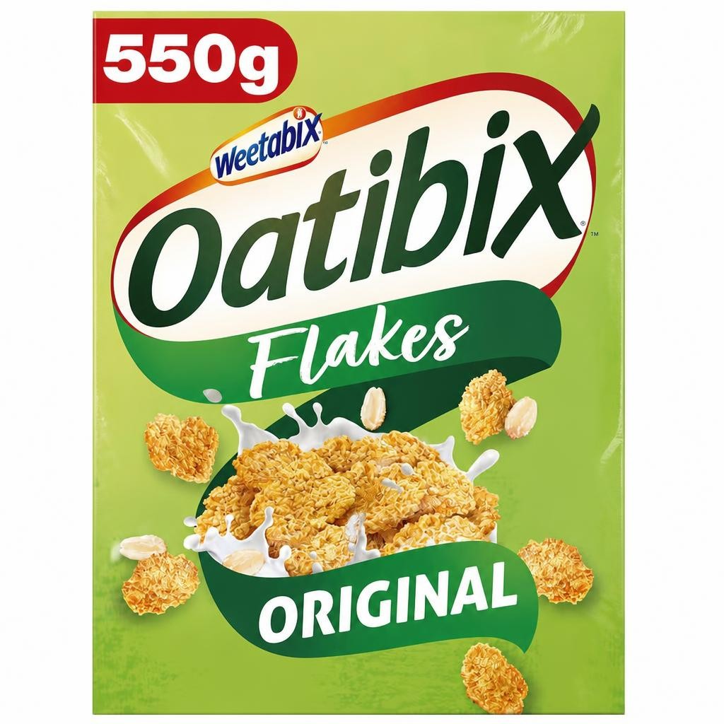 Weetabix Oatibix Flakes Cereal 550G