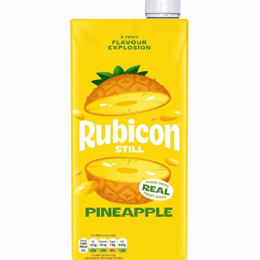 Rubicon Still Pineapple Juice Drink 1 Litre