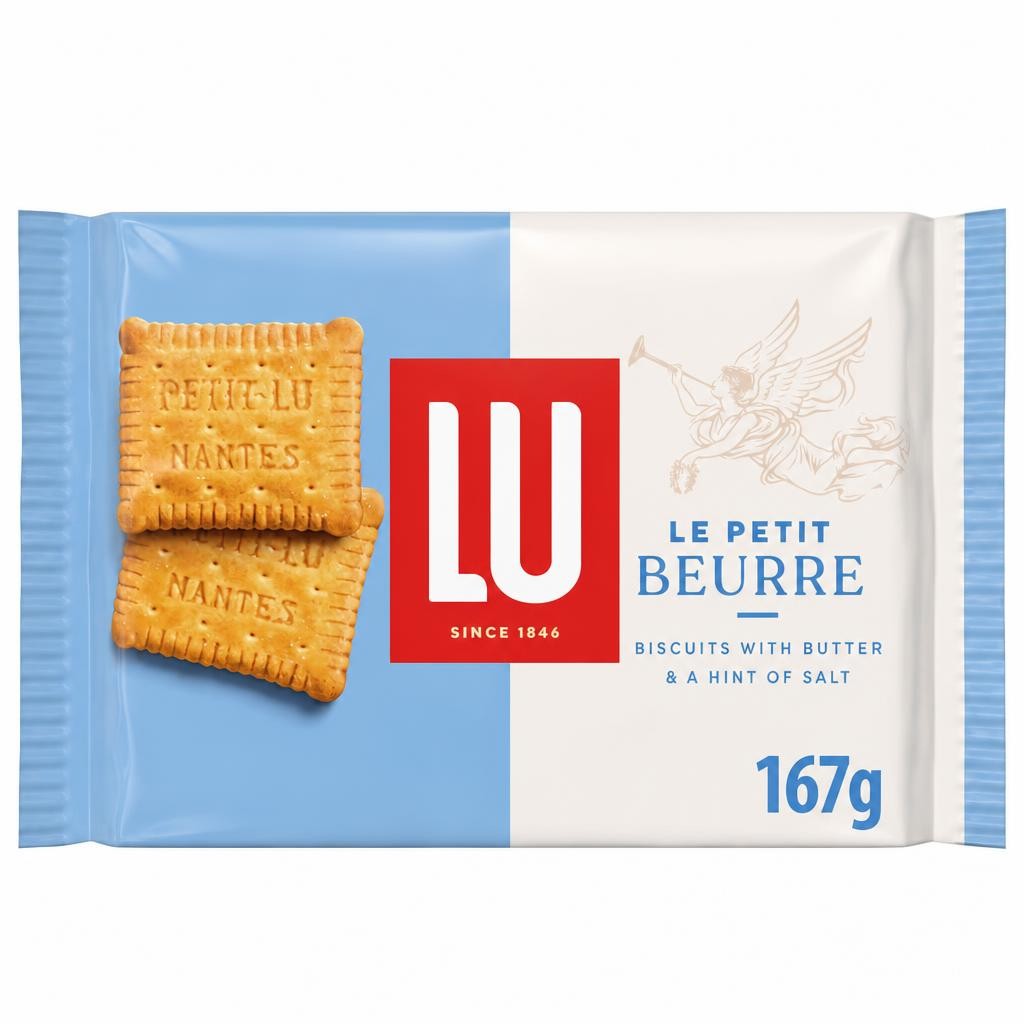 LU Le Petit Beurre Salted Butter Biscuits 167G