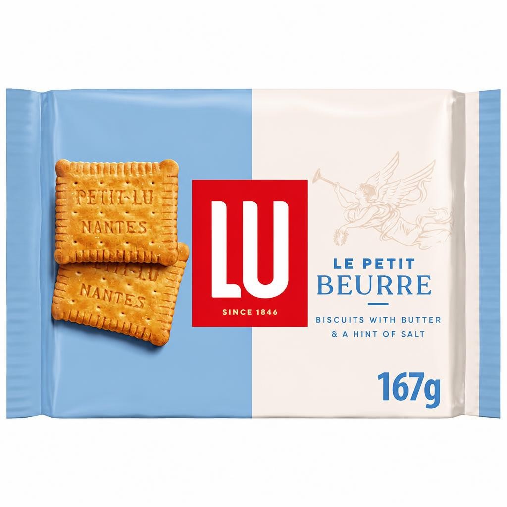 LU Le Petit Beurre Salted Butter Biscuits 167G